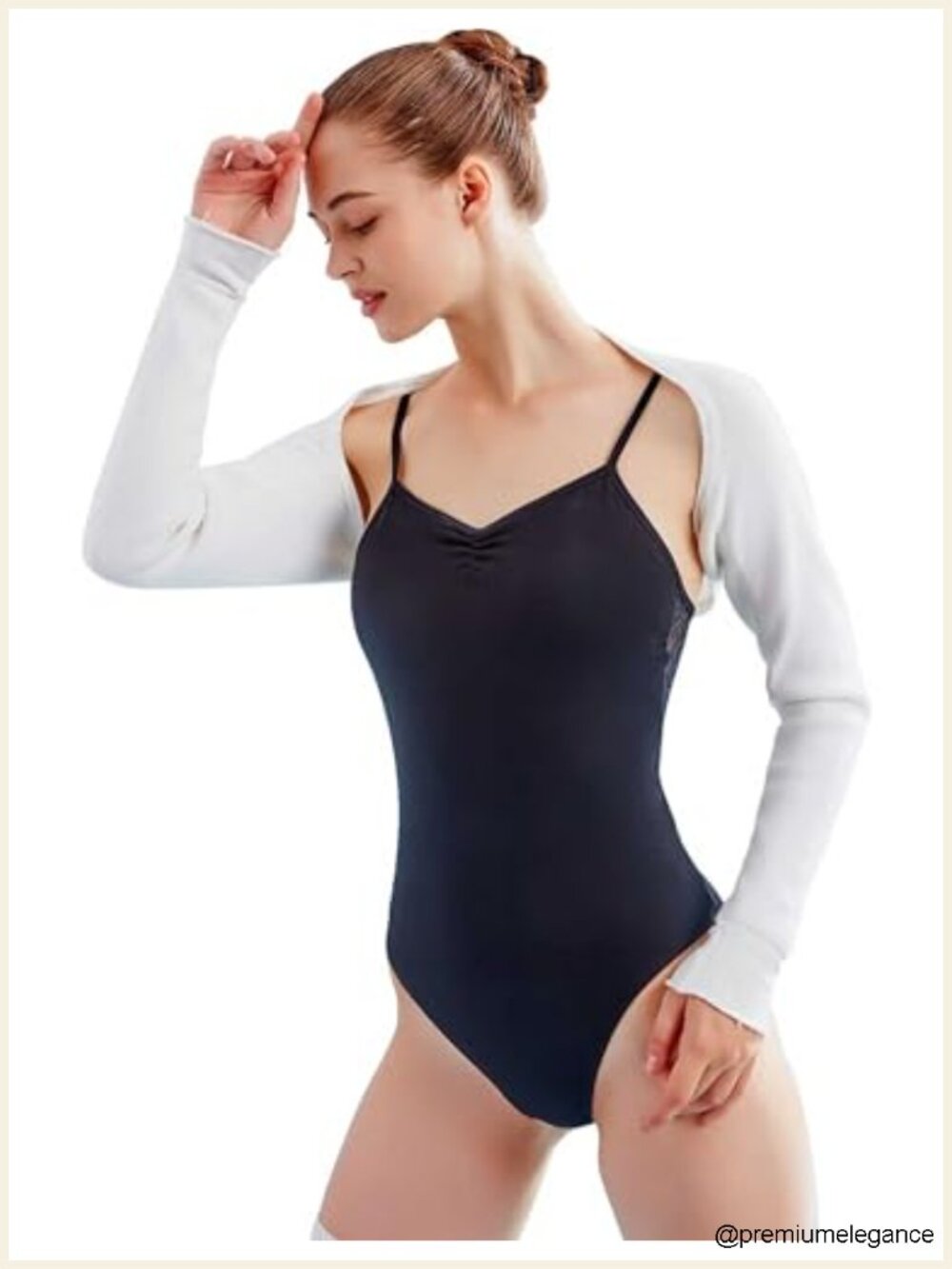 Wrap Dance Sweater Open Front Bolero Shrug for Leotards